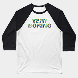 Very boring rainbow design Baseball T-Shirt